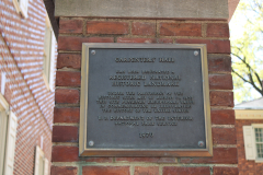Carpenters' Hall plaque