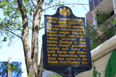Joseph and Amy Cassey historical marker