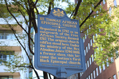 St Thomas African Episcopal Church historical marker